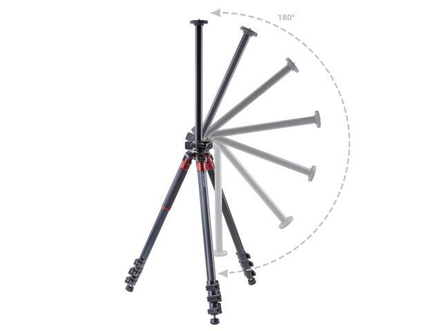 3Pod Orbit 4-Section Aluminum Tripod for Photo and Video Cameras, Bubble Level