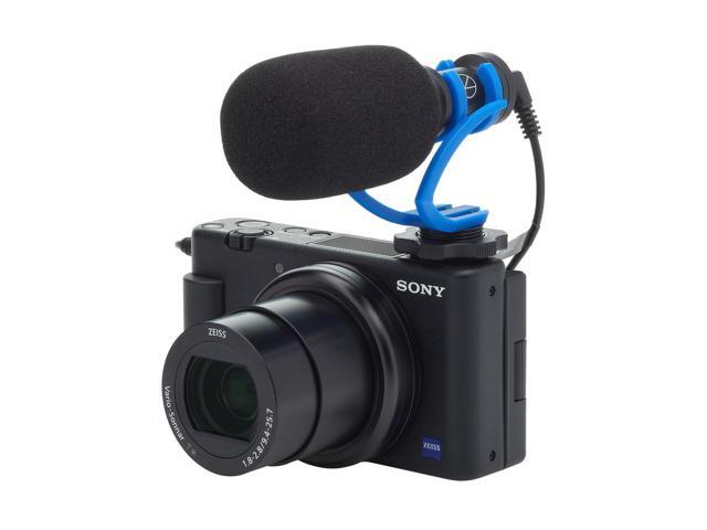Minolta MNB10Z 64MP Digital Camera, Black, Bundle with Shotgun Microphone, 49mm Filter Kit and Shoulder Bag