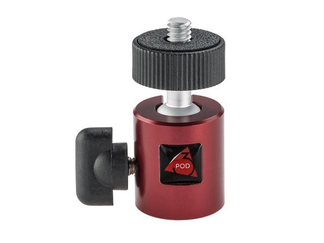 3Pod M1 Mini Ball Head, Supports up to 4 pounds, Tripod Mount 3/8, Camera Mount Standard ¼-20