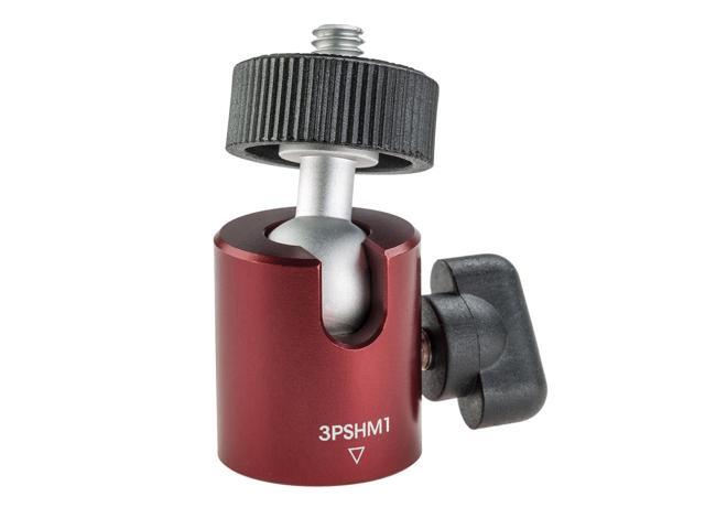 3Pod M1 Mini Ball Head, Supports up to 4 pounds, Tripod Mount 3/8, Camera Mount Standard ¼-20
