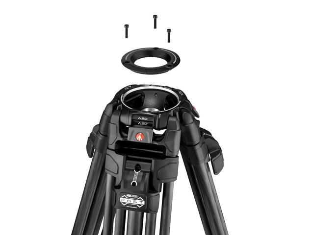 Manfrotto 645 3-Section Fast Twin Leg Carbon Fiber Tripod