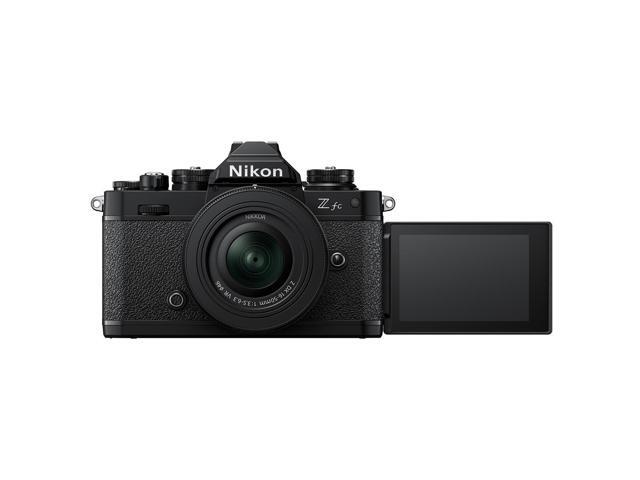 Nikon - Z fc Mirrorless Camera Body w/ Z DX 16-50mm f/3.5-6.3 VR Lens - Black - image 3