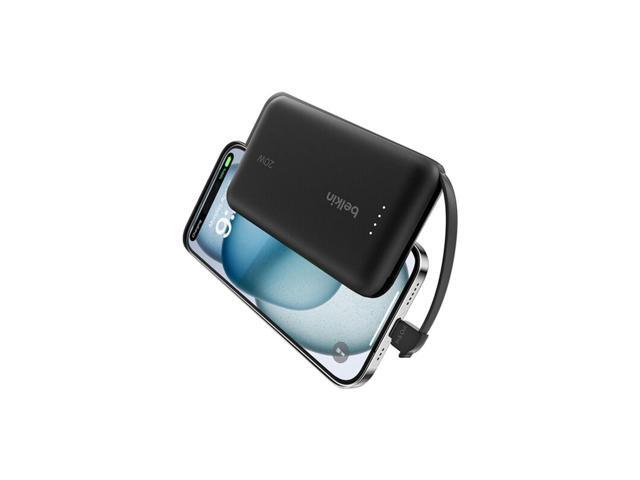 Belkin BoostCharge Power Bank 10K with Integrated Cable - Black - image 11