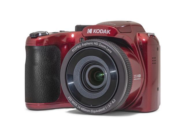 Kodak KODAK PIXPRO AZ255-RD 16MP Digital Camera 25X Optical Zoom 24mm Wide Angle Lens Optical Image Stabilization 1080P Full HD Video 3' LCD...