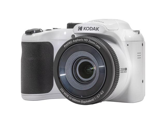 Kodak KODAK PIXPRO AZ255-WH 16MP Digital Camera 25X Optical Zoom 24mm Wide Angle Lens Optical Image Stabilization 1080P Full HD Video 3' LCD...