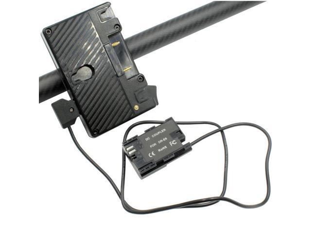 GyroVu AB Battery Carbon Fiber Mount and D-Tap to LP6 Cable for DJI Ronin Gimbal