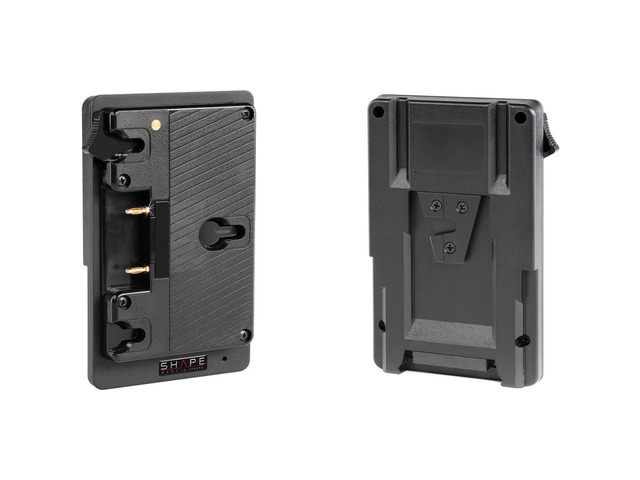 Shape Gold Mount to V-Mount Regulated Battery Converter #GVRPC