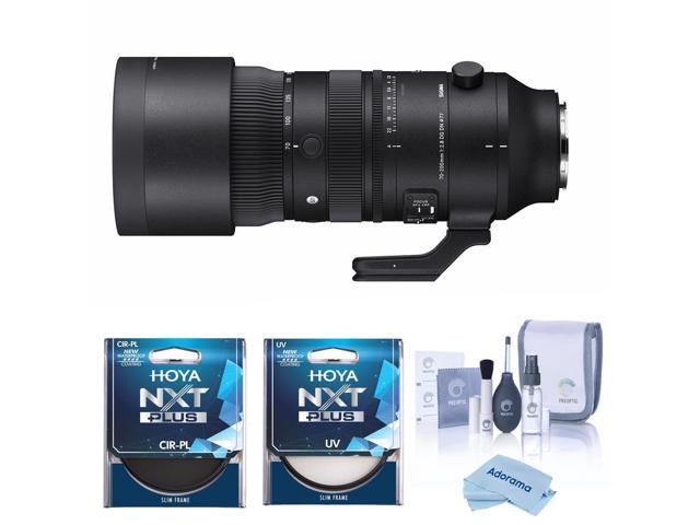 Sigma 70-200mm f/2.8 DG DN OS Sports Lens for L Mount, Bundle with Hoya 77mm UV and CPL Filters