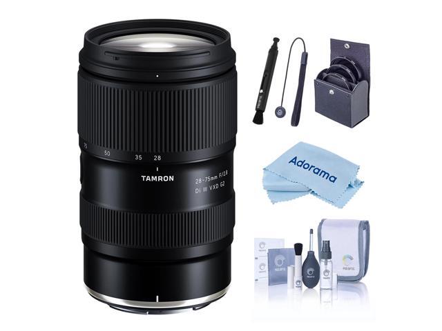 Tamron 28-75mm f/2.8 Di III VXD G2 Lens for Nikon Z, Black, Bundle with 67mm Filter Kit, Cleaning Kit, Lens Cap Tether and Cleaning Cloth