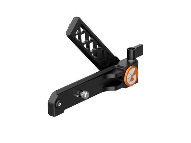 Bright Tangerine Monitor 8T Folding NATO Rail Mount for Sony FX6 Camera
