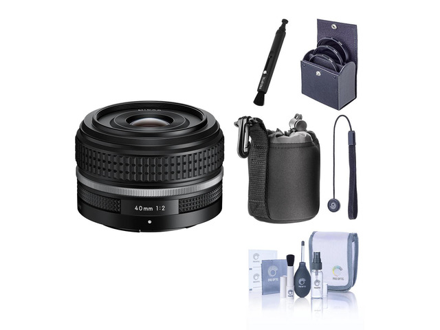 Nikon NIKKOR Z 40mm f/2 SE Lens with 52mm Digital Essentials Filter Kit with UV, Neoprene Lens Pouch - Small, Lens Pen Lens Cleaner, Complete...