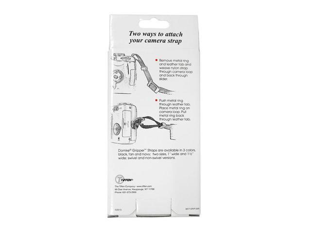 Domke Gripper Camera Strap with Swivel Quick Release, 1.5' Wide, Black