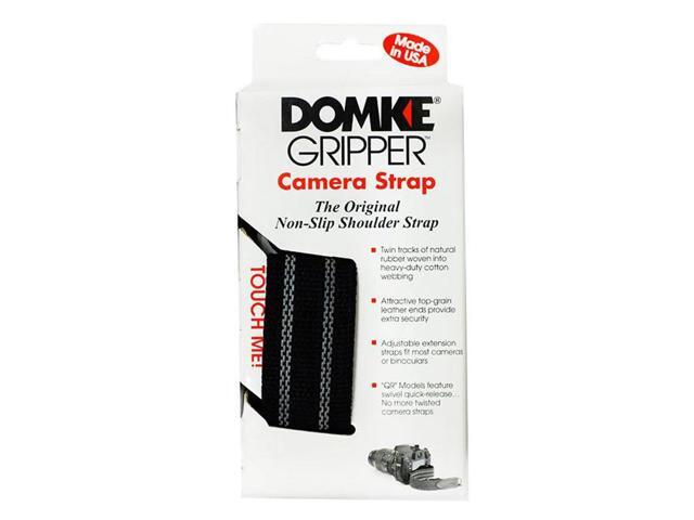 Domke Gripper Camera Strap with Swivel Quick Release, 1.5' Wide, Black
