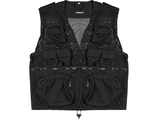 Campco Humvee Safari Photo Vest - Khaki - Medium