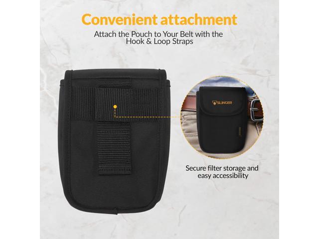 Slinger Slinger 4x6' Filter Pouch, Holds 4x6' 5x Rectangular Filters, Black