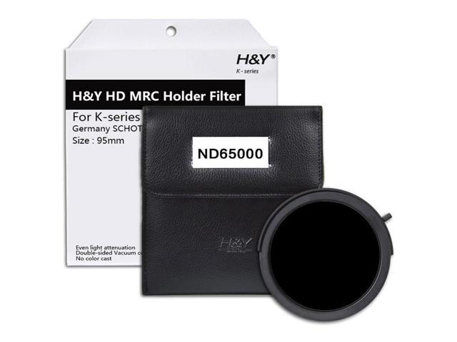 H & Y ND65000 Drop-in 95mm HD MRC 16 f-stops Extreme ND Filter for K-Series Holder