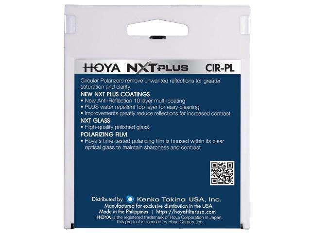 Hoya NXT Plus 77mm 10-Layer HMC Multi-Coated Circular Polarizer Lens Filter