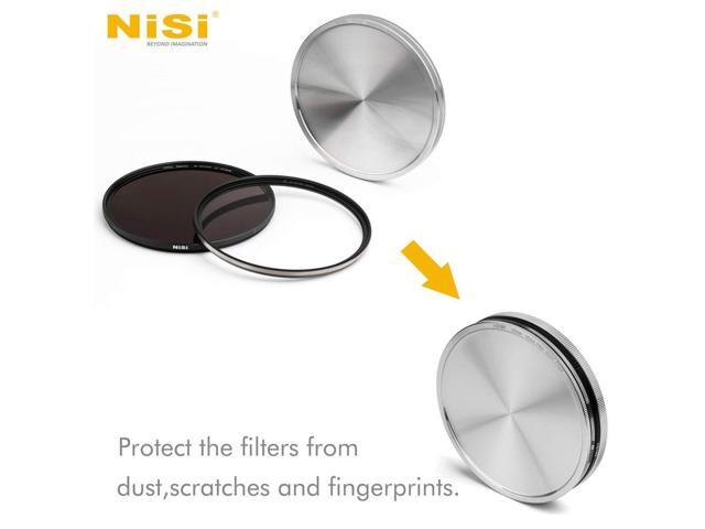 NiSi NiSi Metal Stack Caps for 82mm Circular Filters, Pair #NIR-METAL-82