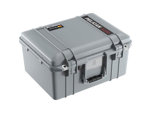 pelican air 1557 case no foam (2020 edition with push button latches) - silver, 015570-0011-180