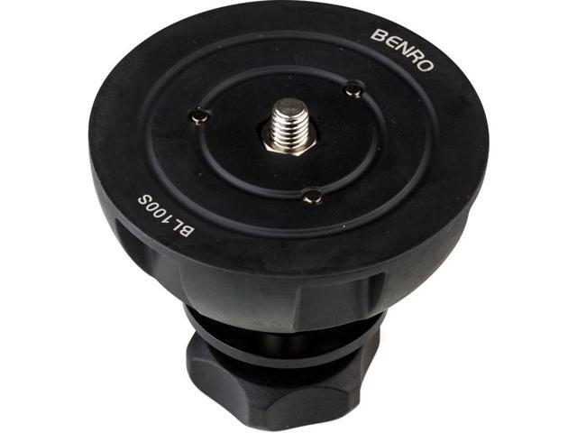 Benro BL100S 100mm Half Ball Adapter with Short Tie Down Handle, Black