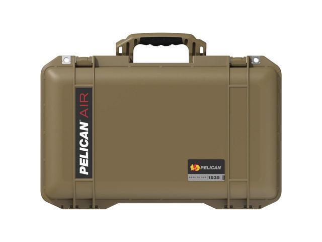 Pelican 1535 Air Wheeled Waterproof Carry-On Hard Case with Foam Insert, OCP Tan
