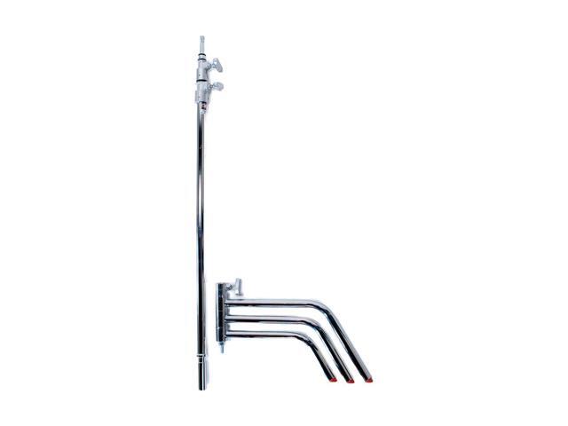 Matthews 40' C+ Stand with Turtle Base and Grip Head and Arm, Chrome, 4-Pack