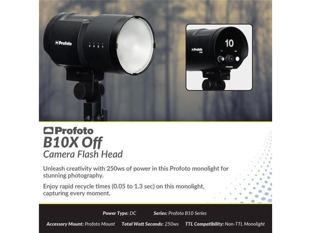 Profoto B10X Off Camera Flash Head, with ParaSnap 36' Softbox & 144mm Speedring