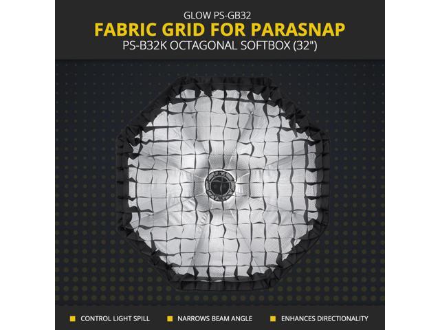 Glow PS-GB32 Fabric Grid for ParaSnap PS-B32K Octagonal Softbox (32')
