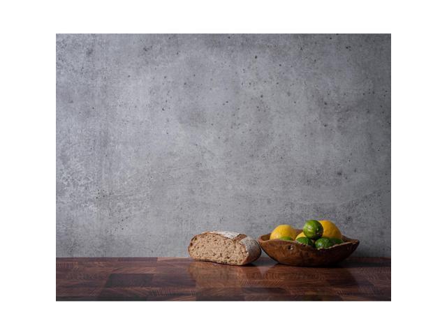 V-FLAT WORLD Duo Board - 30x40' Double Sided Surface Board, Iced Concrete/Midnight Cement