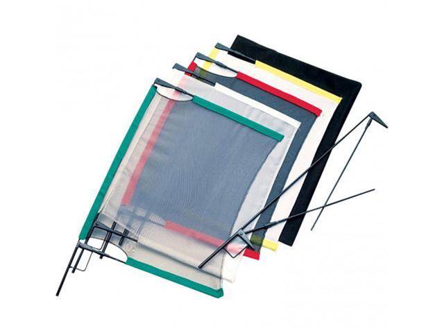 Westcott Fast Flags 18' x 24' Kit with Frames, Fabrics and Storage Bag