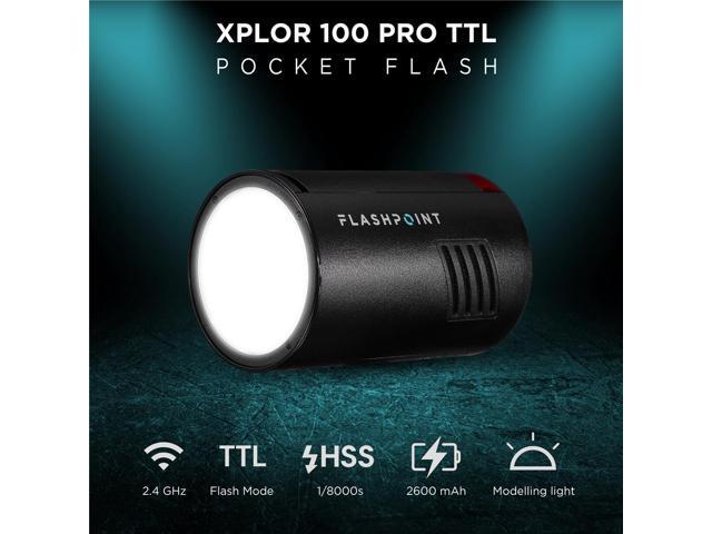 Flashpoint Flashpoint XPLOR 100 Pro TTL R2 Battery-Powered Monolight #XPLOR100PT