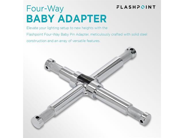 Flashpoint Four-Way Baby Pin Adapter
