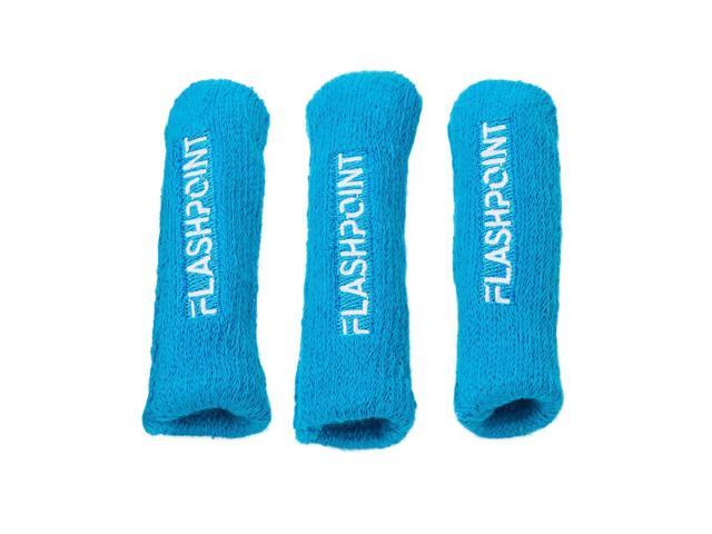 Flashpoint Light Stand Leg Protector, Blue, 3-Pack