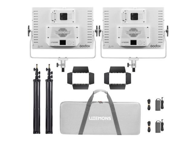 Godox Litemons LP1200R 120W RGB LED 2-Light Panel Kit
