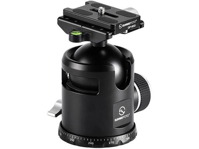 sunwayfoto epic eb-52 52mm tripod ball head & qr plate arca / rrs compatible sunway