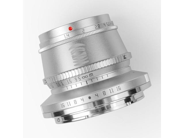 TTArtisan 35mm f/1.4 Lens for Fujifilm X, Silver