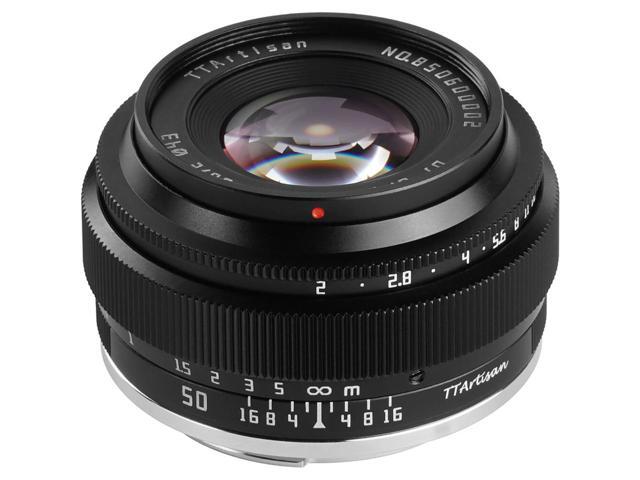 TTArtisan 50mm f/2 Lens for Fujifilm X, Black
