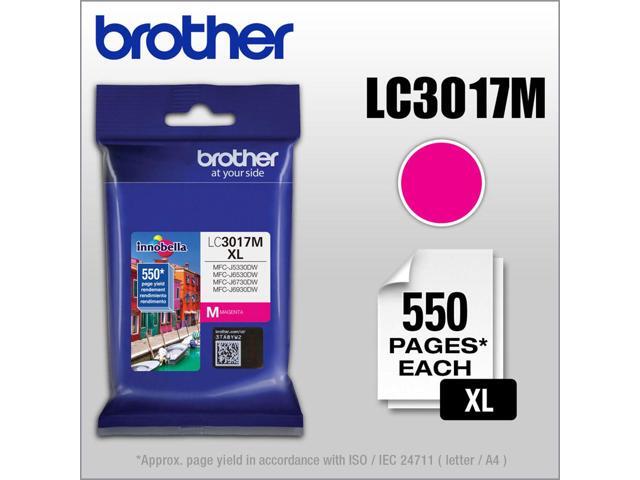 Brother Magenta High Yield XL Ink-Jet Cartridge for MFC-J5330DW, MFC-J6530DW and MFC-J6930DW Printer, 550 Page Yield