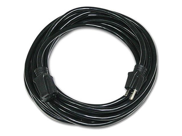 Milspec 25' Pro Power SJTW Extension Cord, 14/3 AWG, Black #D16528025