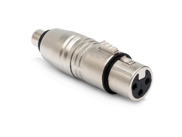Hosa Technology 2x GXF-132 Analog Audio Adaptor RCA to Female 3-Pin XLR Adaptor