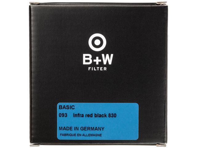 B + W 39mm Basic 093 Infrared Filter, Black Red 830