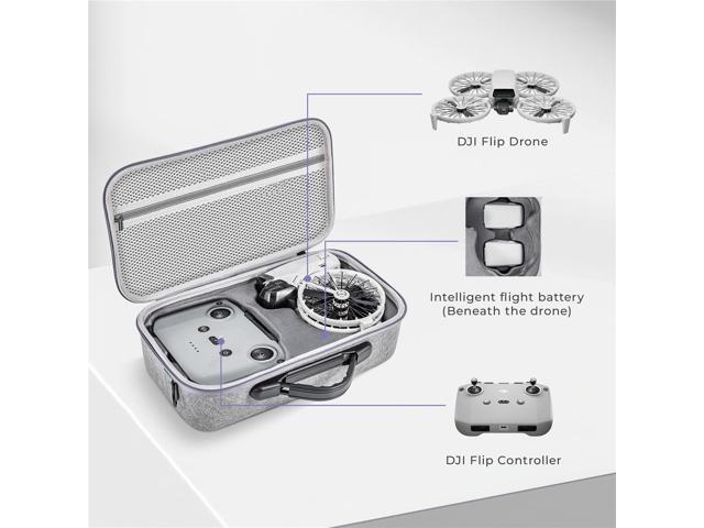 Aries Carrying Case for DJI Flip, Gray