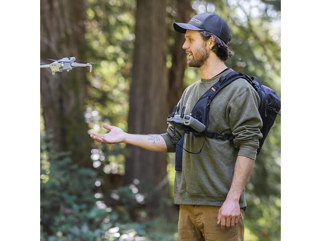 Cotton Carrier Hyker 12L Sling Bag with Lens Bag Insert for Drone, Black