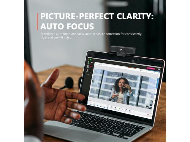 CoolPo AI Huddle Desk Mate 2K All-In-One Video Conference Webcam