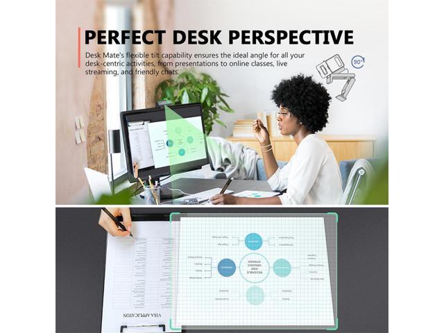 CoolPo AI Huddle Desk Mate 2K All-In-One Video Conference Webcam