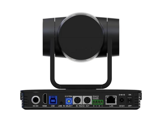 DVDO C4 Full HD 3G-SDI/HDMI/USB/IP 20x PTZ Camera, Black
