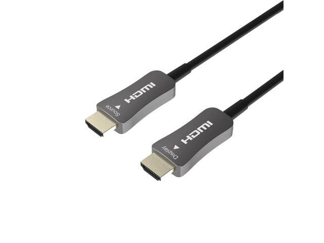 DVDO 100' 4K HDMI 2.0 Active Optical Fiber Cable, Black