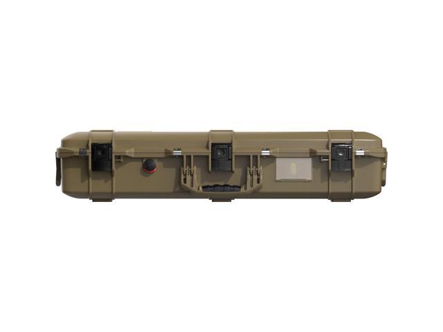 Pelican 1705 Air Waterproof Long Hard Case with Foam Insert, OCP Tan
