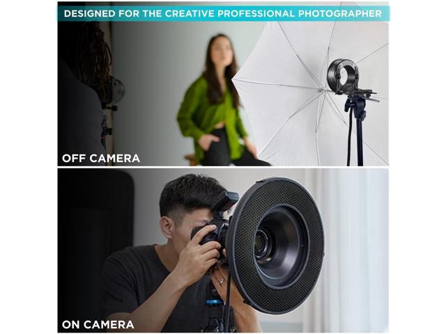 Flashpoint R200 Ring Flash Head for eVOLV200 and eVOLV200 Pro Pocket Flash, Ultra-Powerful 200ws Flash Ring Light w/Built-In Modeling Lamp,...
