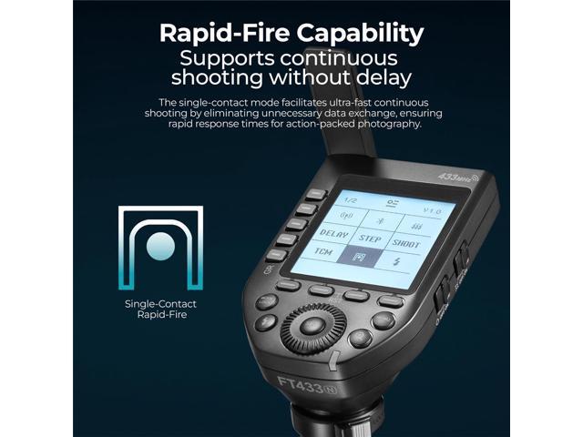 Flashpoint FT433N TTL Wireless Flash Trigger for Nikon